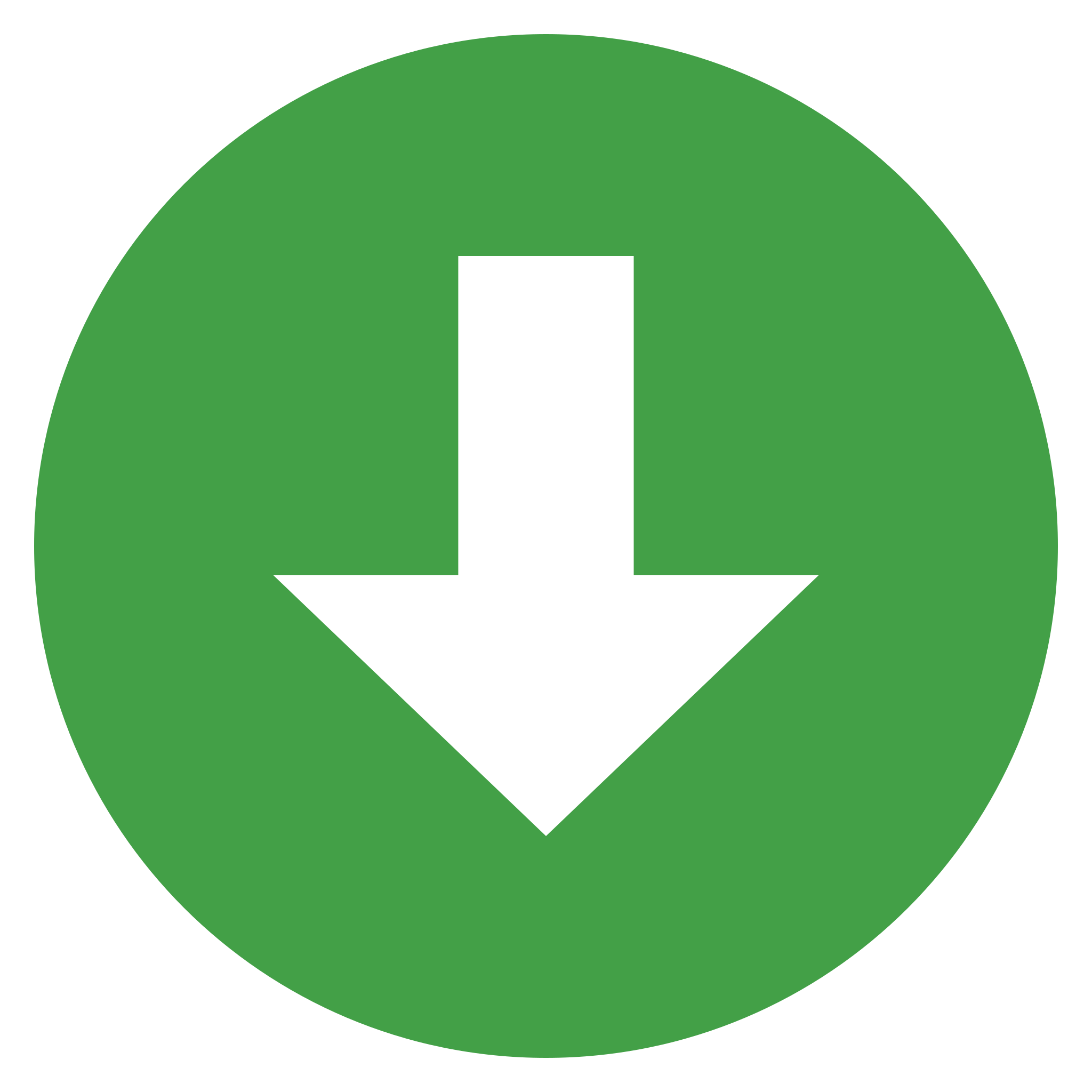 - Rabatordning - Mortem Boligryd - Eo circle green arrow down.svg Grøn pil ned