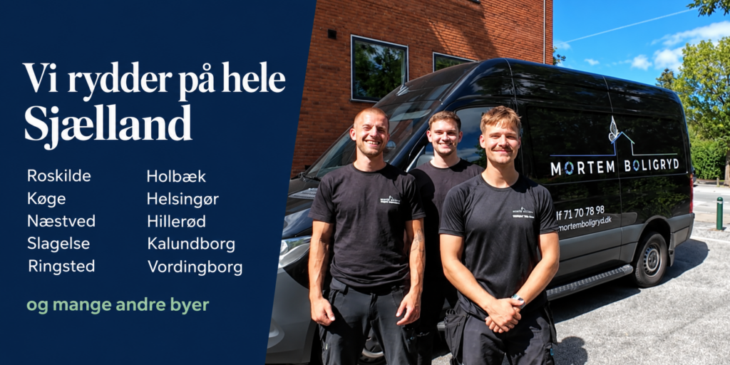Sjælland - - Mortem Boligryd - Rydningsarbejde paa Sjaelland Rydningsarbejde på Sjælland