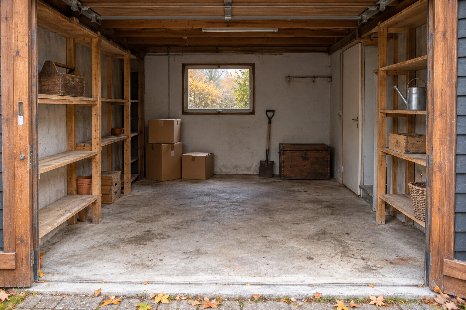 Tømning af garage